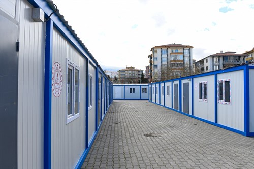 Malatya’da Konteyner Okullar Kurduk